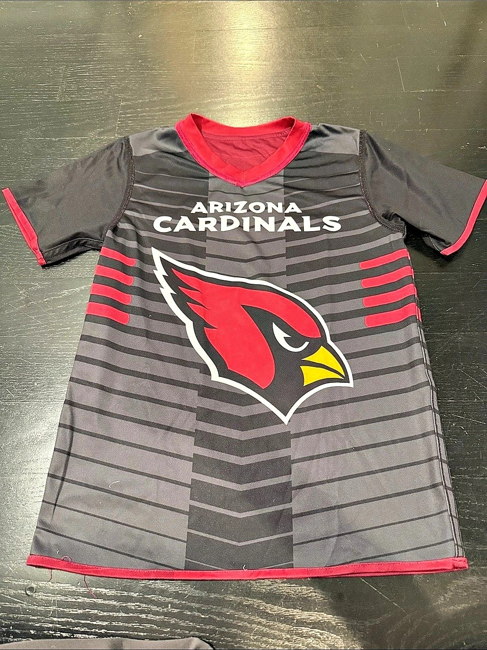 NFL Arizona Cardinals Flag Football Jersey - Reversible Black & Red